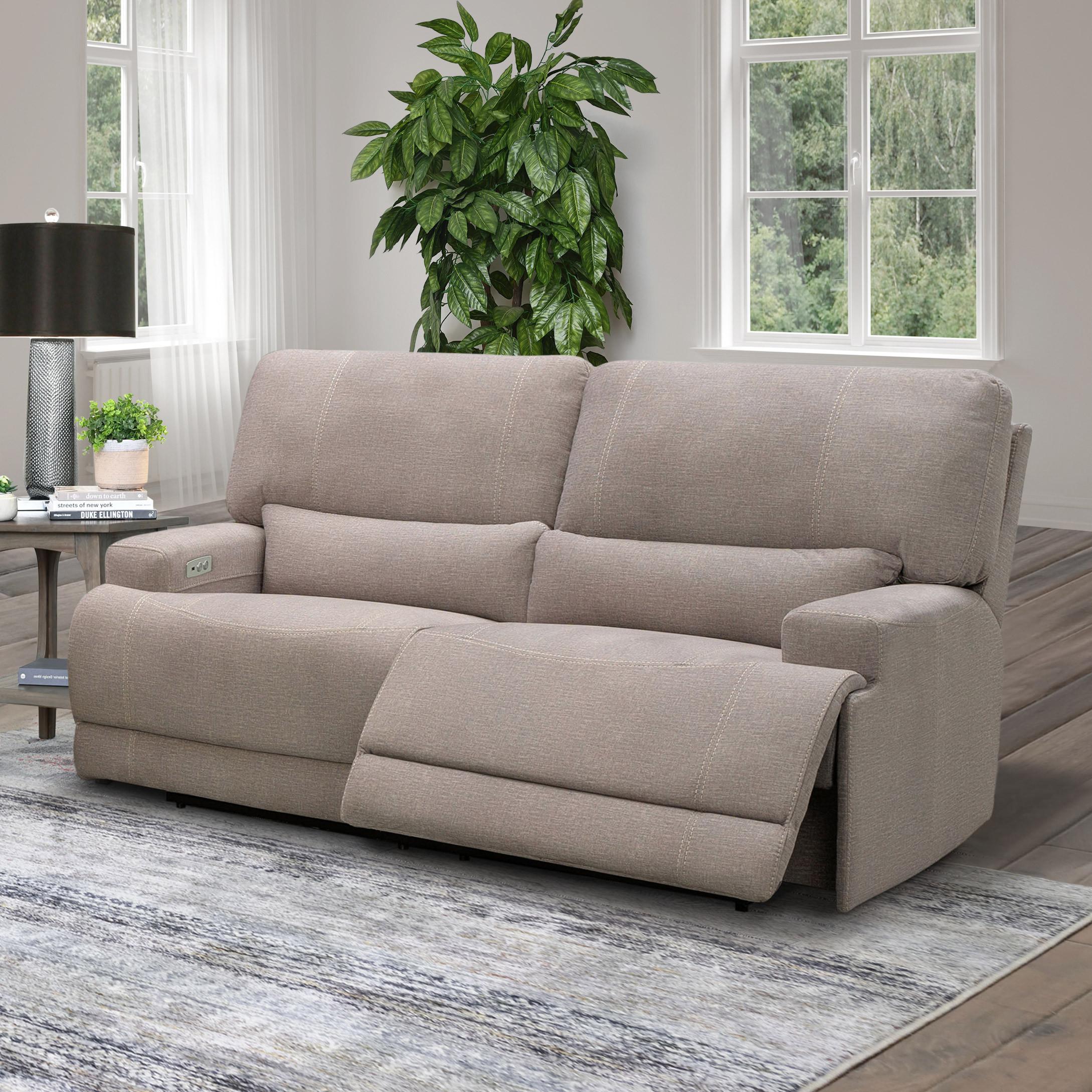 Fabric power recliner sofa new arrivals